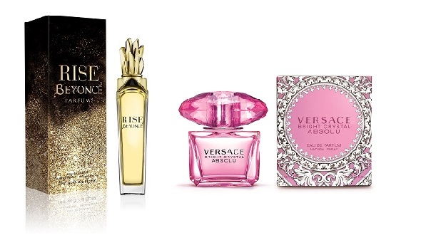 BEYONCE RISE 199 ₪ / VERSACE BRIGHT CRYSTAL 699 ₪ 