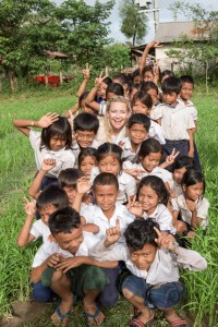 Kate Hudson's visit to schools in Cambodia as part of the Michael Kors 'Watch Hunger Stop' campaign Photographs by Tim Bishop/Quite Frankly Productions